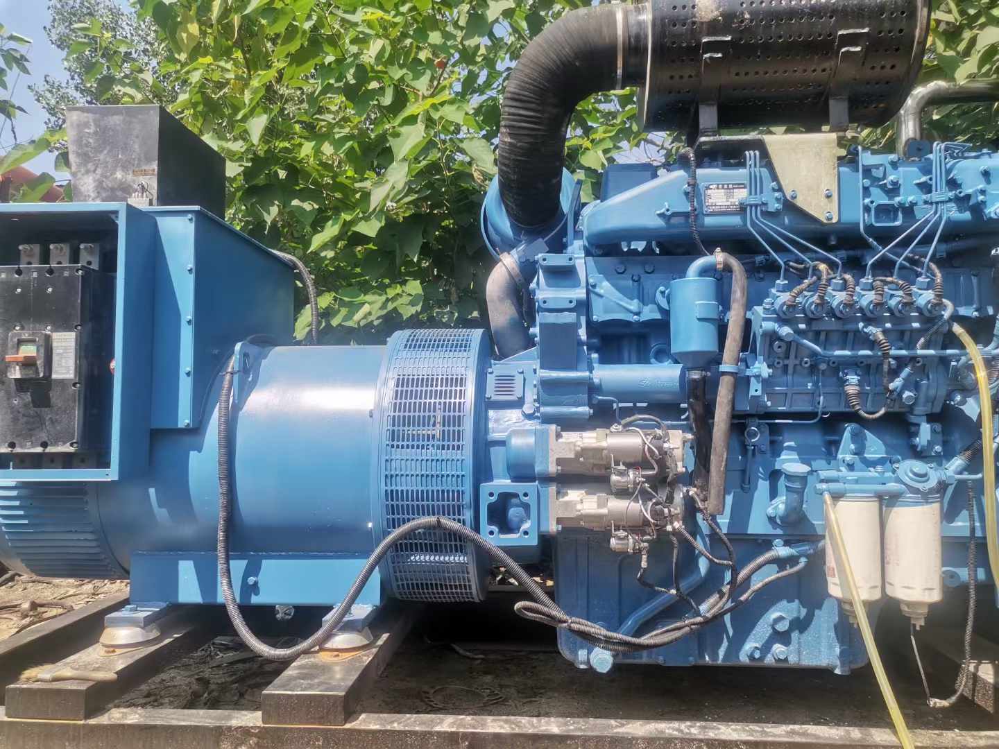 井陉矿详细说明降低 800kW 柴油发电机输出电流波动的方法